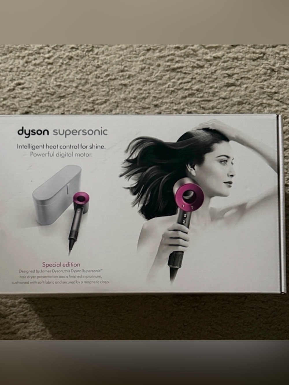 Dyson Supersonic Hair Dryer -  Special Edition with case & 4 attachments